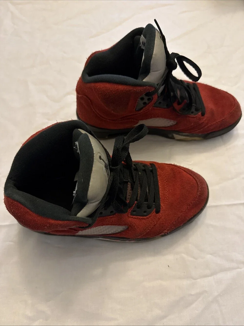 Jordan 5 Retro Mid Raging Bull Nike Supreme 2021 DS Size 8.5 Dd0587-600